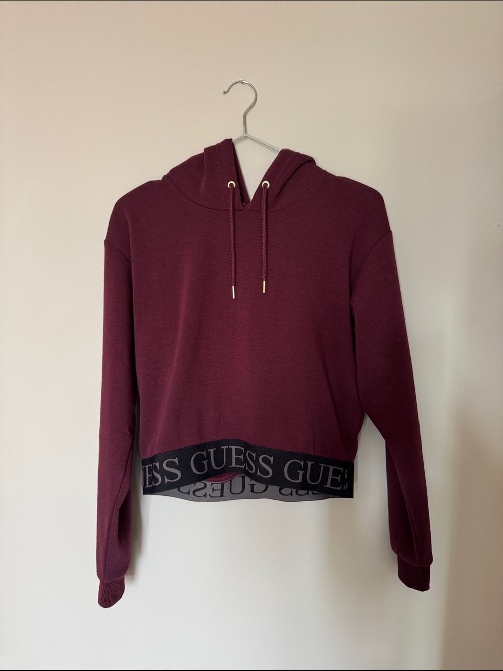 NWOT GUESS Cropped Hoodie
